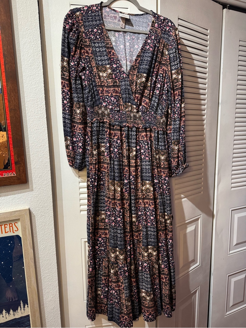 Knox Rose Patchwork Maxi Dress